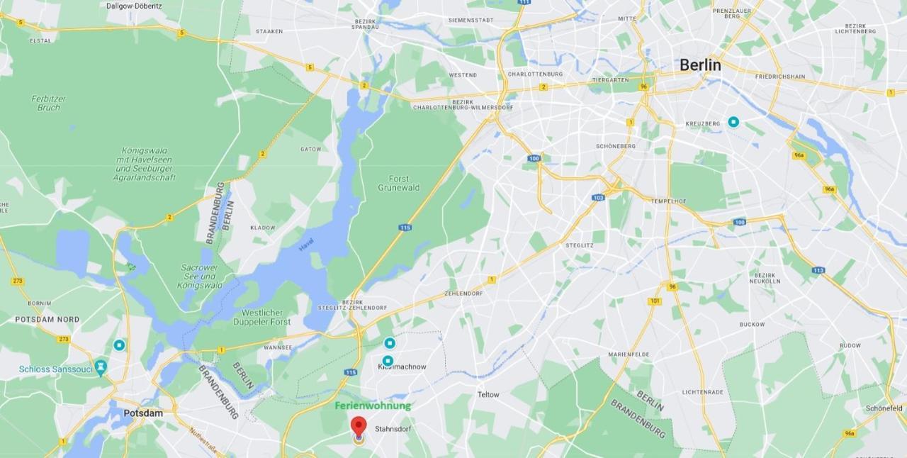 Geraeumige Und Zentrale Ferienwohnung Stahnsdorf Kültér fotó